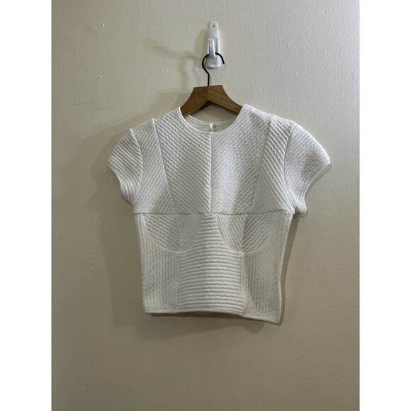 Are You Am I Keke Corset Top 2XS Avant Garde Futuristic Minimal Sculpted Capsule - Picture 1 of 13